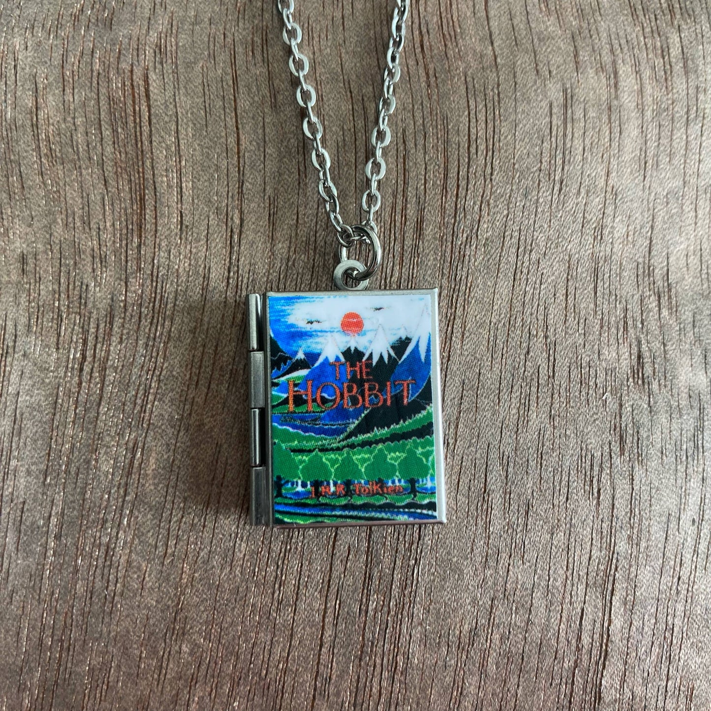 Book Locket The Hobbit: Stainless Steel