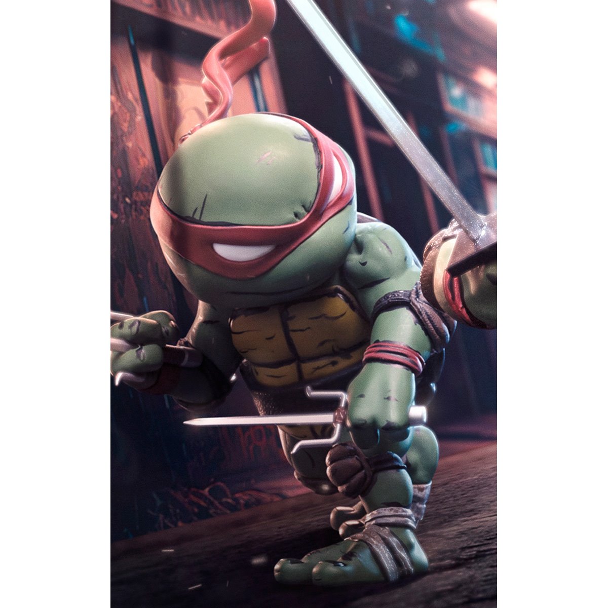 TMNT Raphael V.2 Red Mask Version Limited Edition Statue - Previews Exclusive