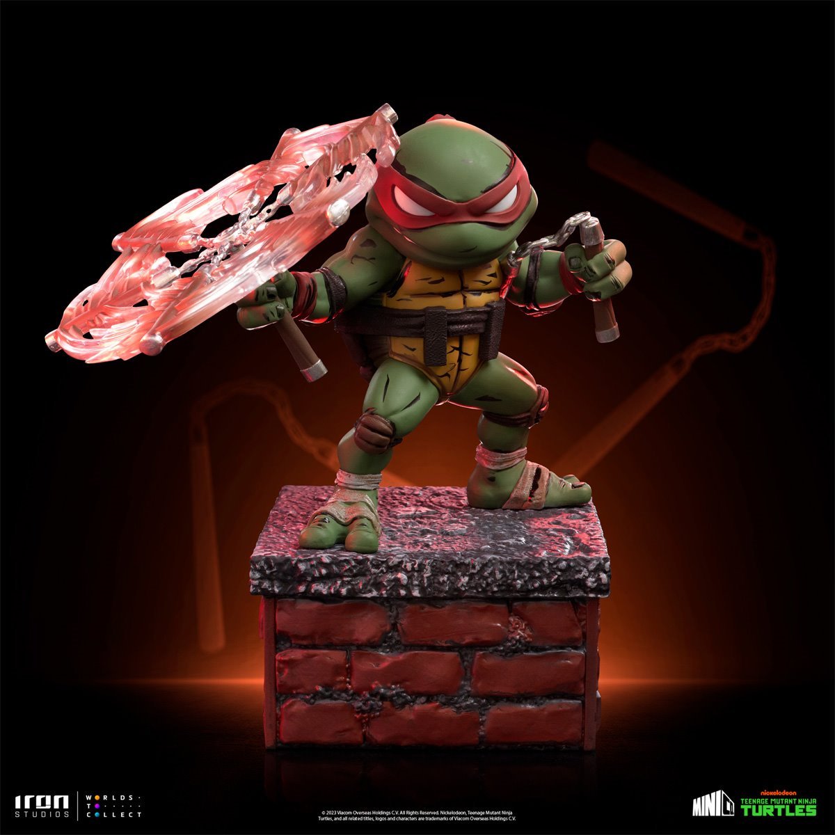 TMNT Michelangelo V.2 Red Mask Version Limited Edition Statue - Previews Exclusive (Copy)
