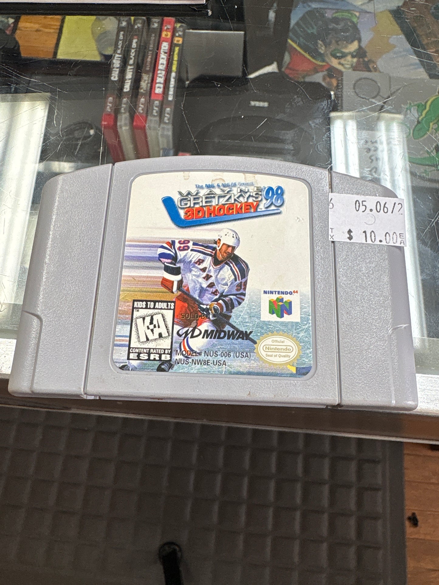 Wayne GRETZKY’sis 3-D hockey 98 Nintendo 64