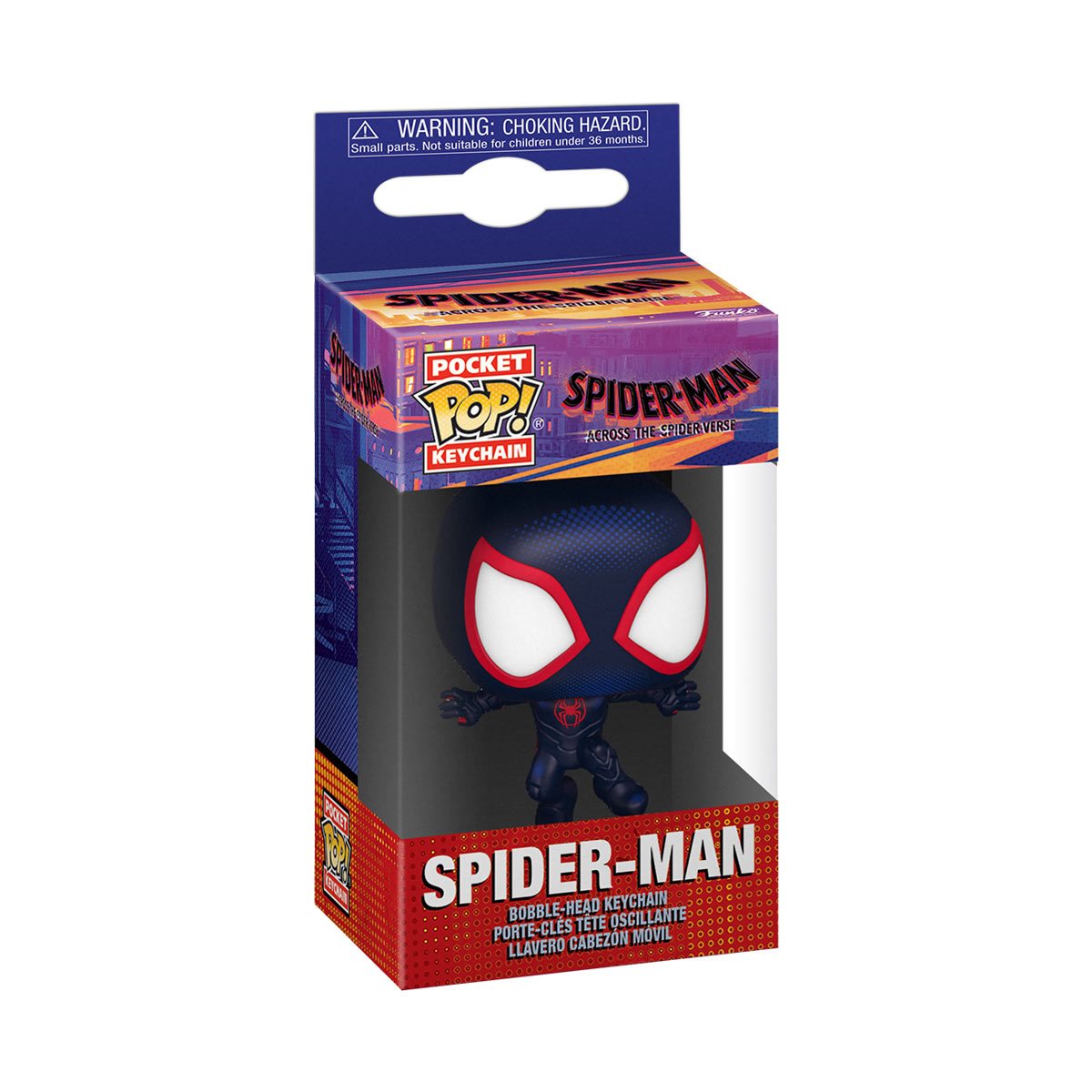 Spider-Man: Across the Spider-Verse Pop! Key Chain: Miles