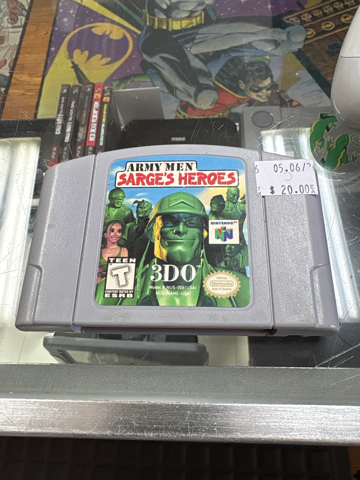 Army man Sarge’s heroes