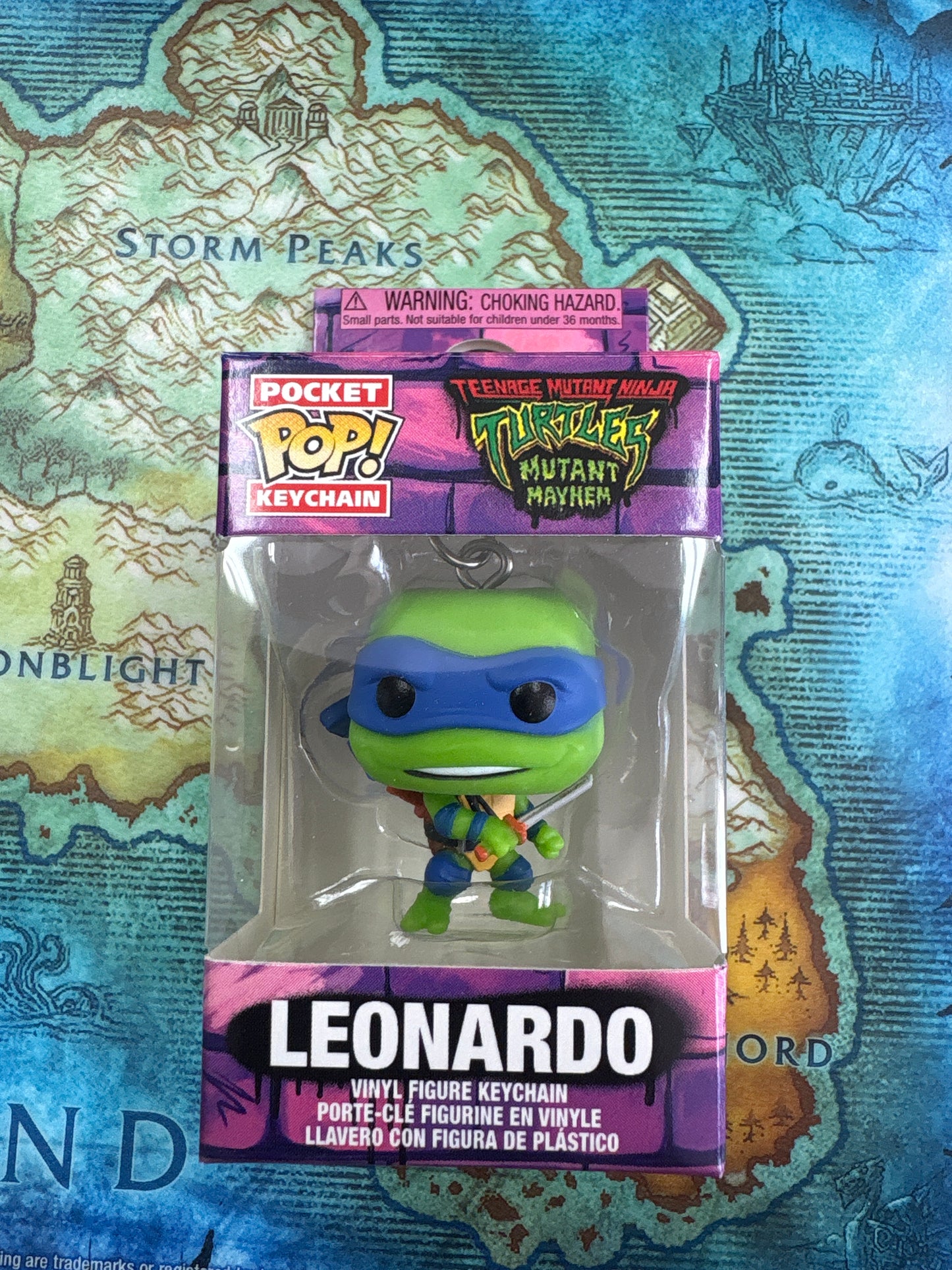 TMNT LEONARDO Pop! Key chain