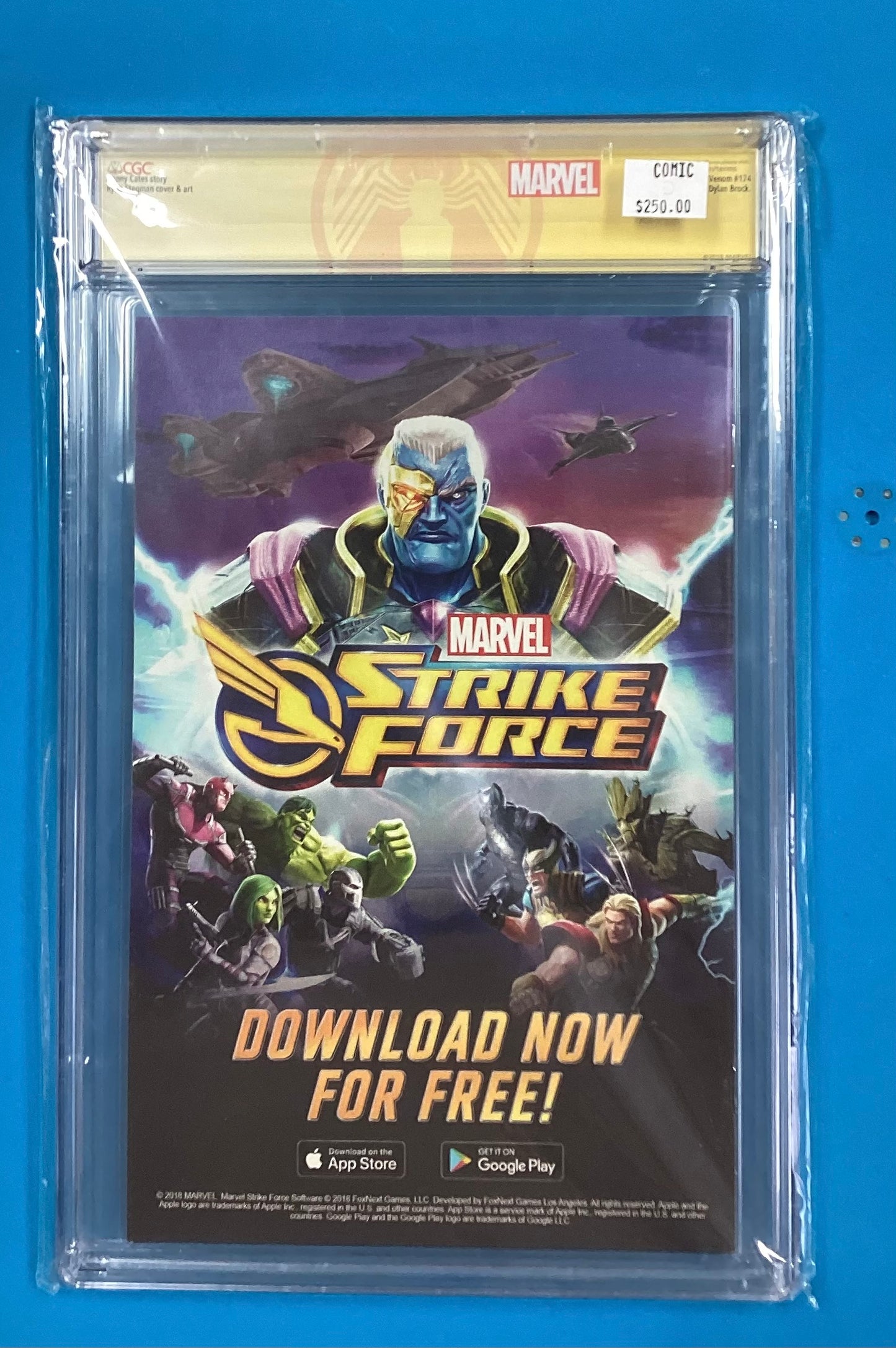 Venom #9 CGC Signature Series