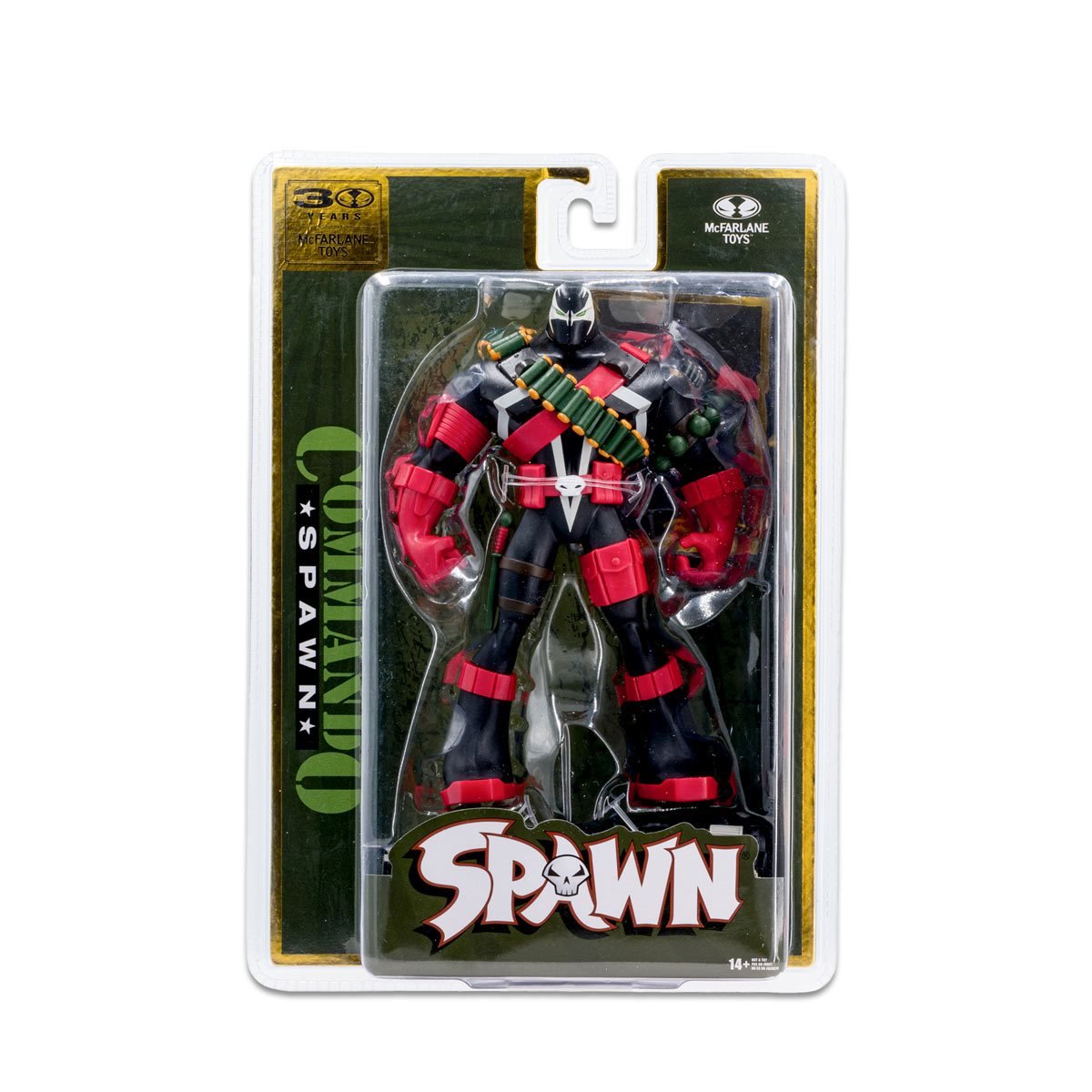 Spawn Wave 7 McFarlane Toys 30th Anniversary 7-Inch Scale Posed Figure: Commando Spawn