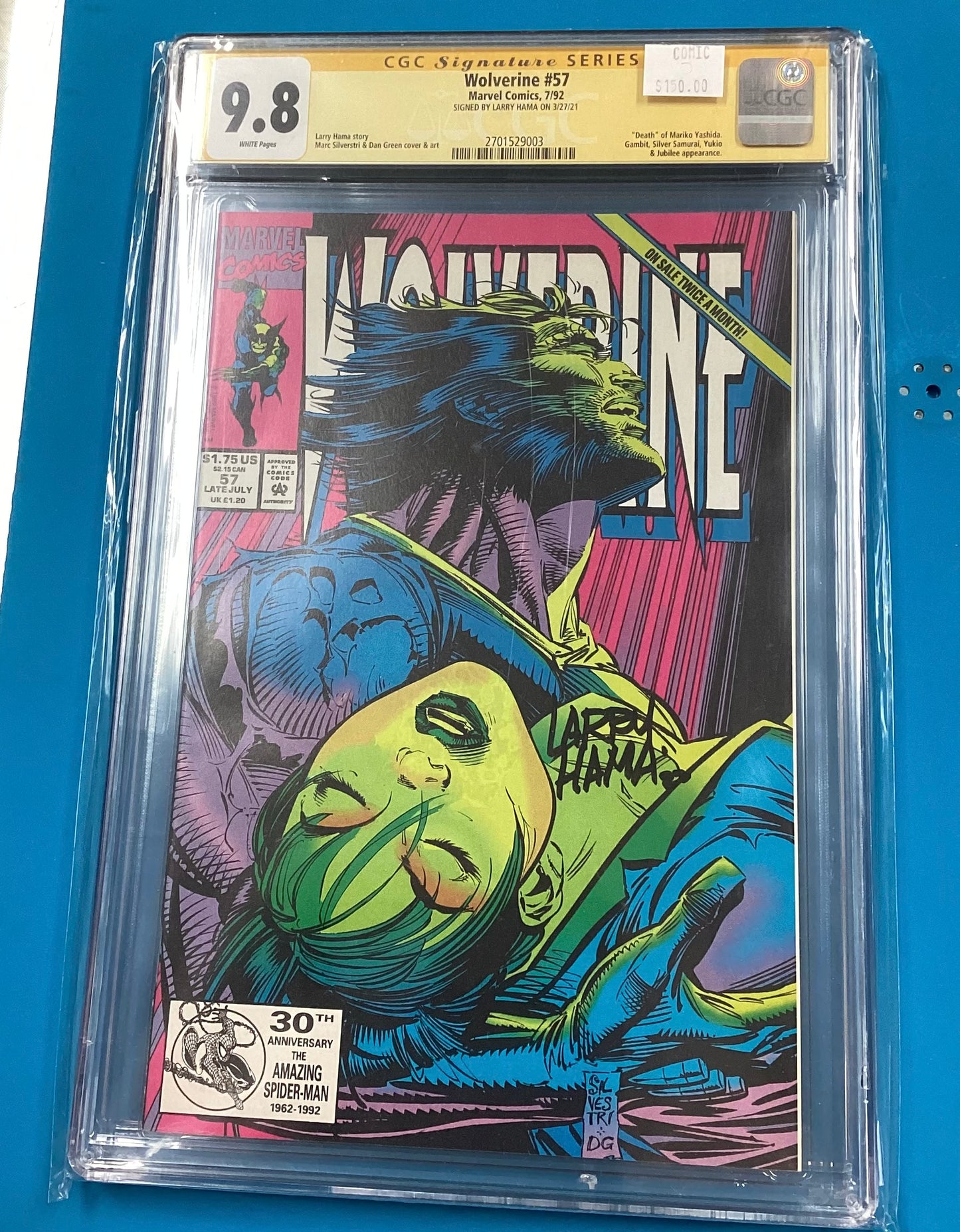 Wolverine #57 CGC Signature Series