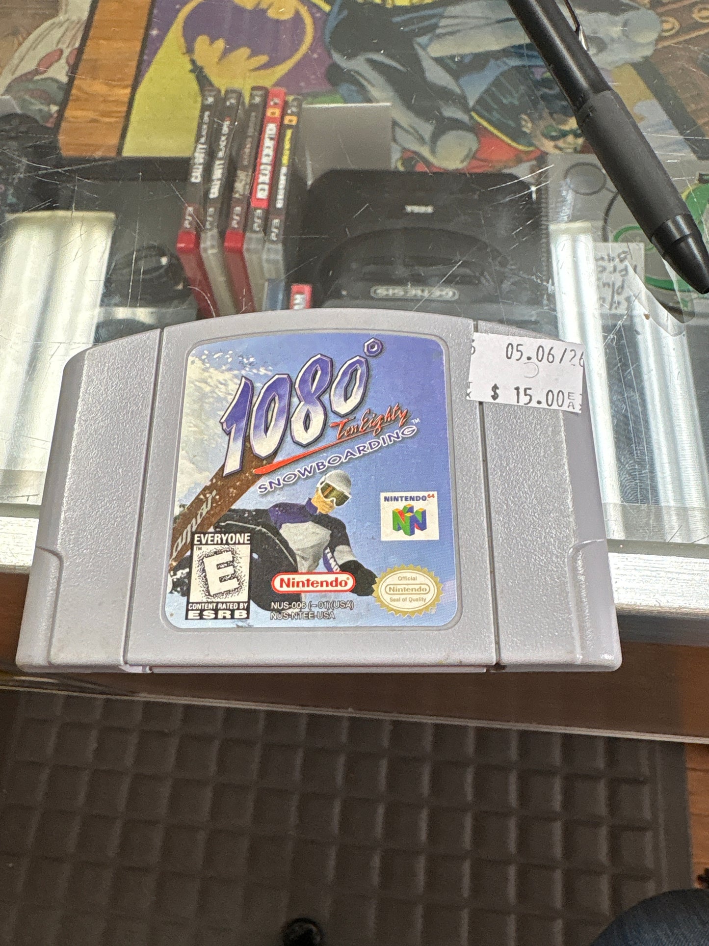 1080 snowboarding n64