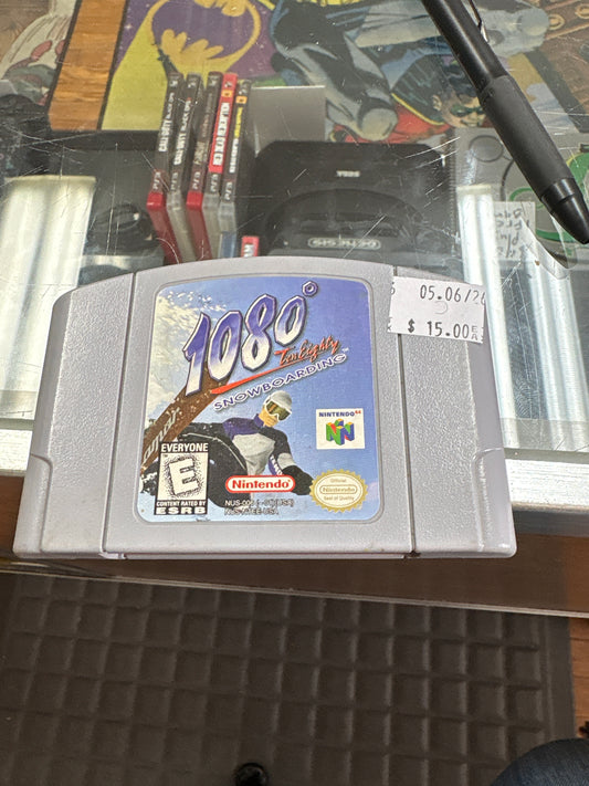 1080 snowboarding n64