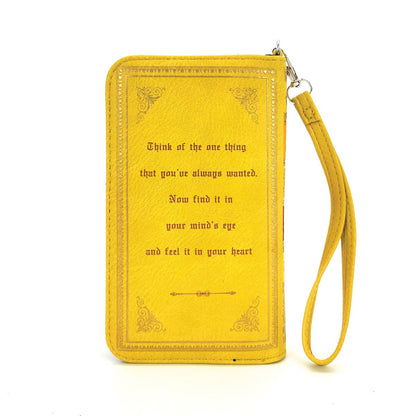 Beauty and The Beast Book Wallet: YELLOW