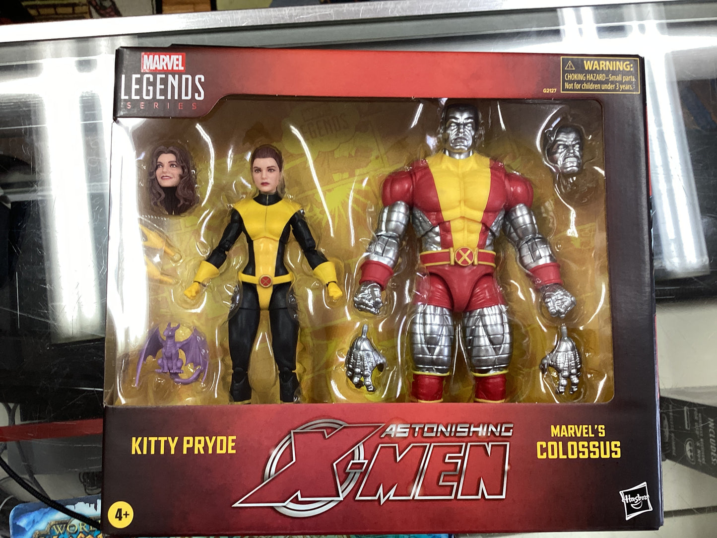 Marvel legends astonishing x-men kitty and colossus