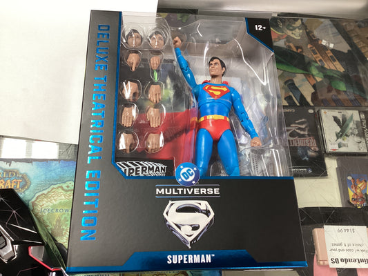 DC Multiverse deluxe theatrical edition superman 1978 7 inch scale action figure