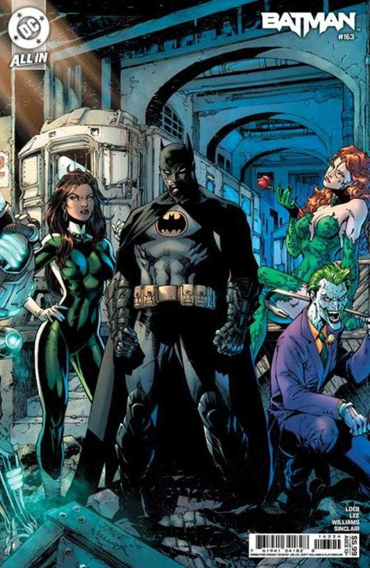 Batman #163 Cover B Jim Lee & Scott Williams Batman Connecting Middle Card Stock Variant