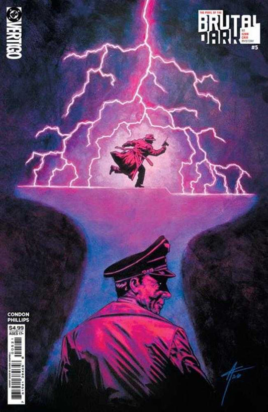 The Peril Of The Brutal Dark An Ezra Cain Mystery #5 (Of 6) Cover B Aaron Campbell Card Stock Variant (Mature)