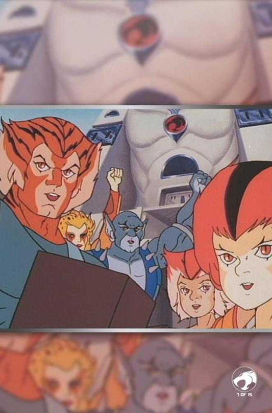 Thundercats X Silverhawks #3 Cover G 1 in 10 Animation Art Full Art Variant