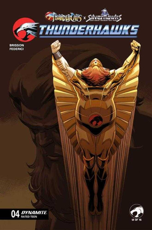 Thundercats X Silverhawks Thunderhawks #4 Cover C Marco Failla Variant