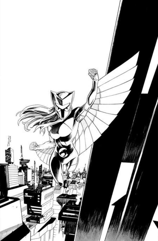 Thundercats X Silverhawks Thunderhawks #2 Cover L Inc 1:7 Declan Shalvey Line Art Full Art Variant