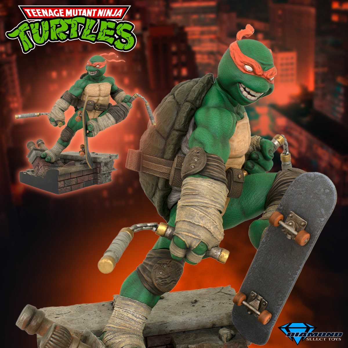 Teenage Mutant Ninja Turtles Gallery Michelangelo Statue: