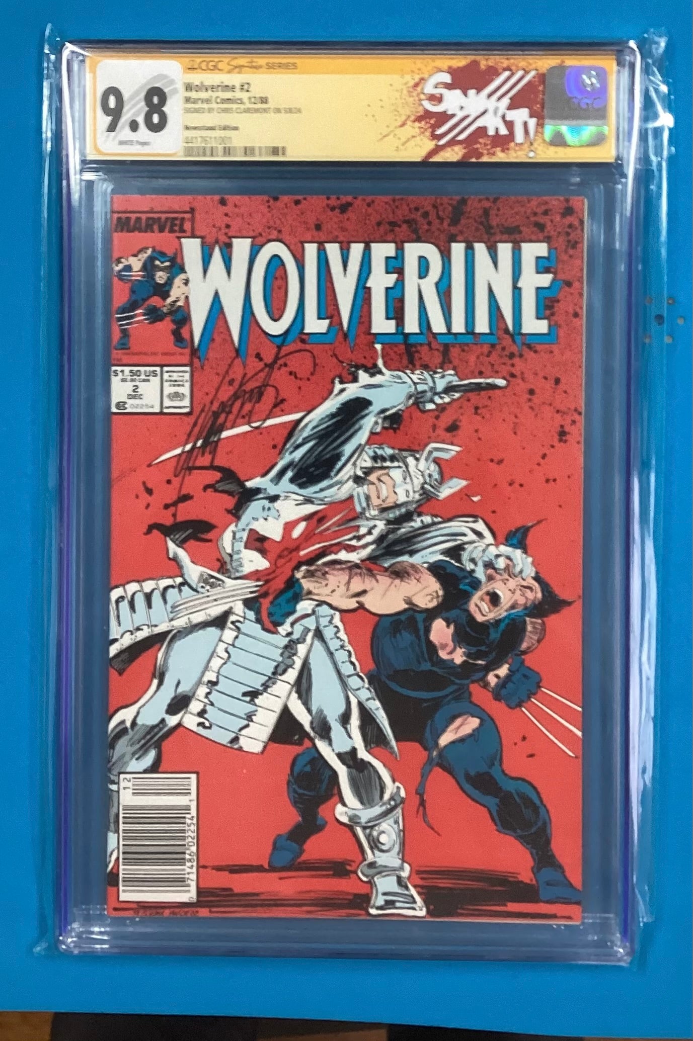 Wolverine #2 CGC Signature Series