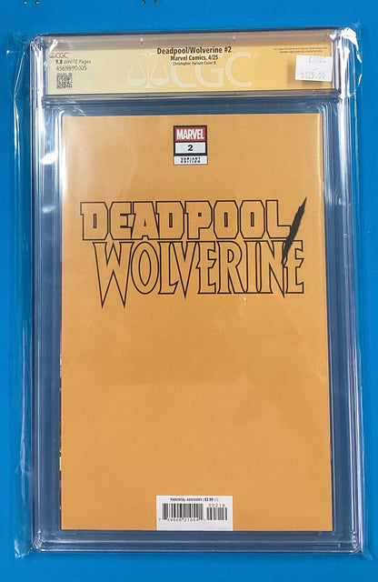 Deadpool/Wolverine #2 CGC Signature Series