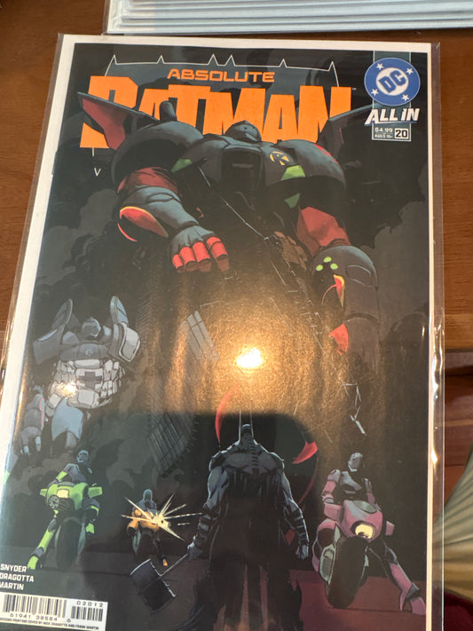 Absolute Batman #20 Cover A Nick Dragotta 2nd print