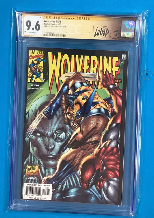Wolverine #154 CGC Signature Series