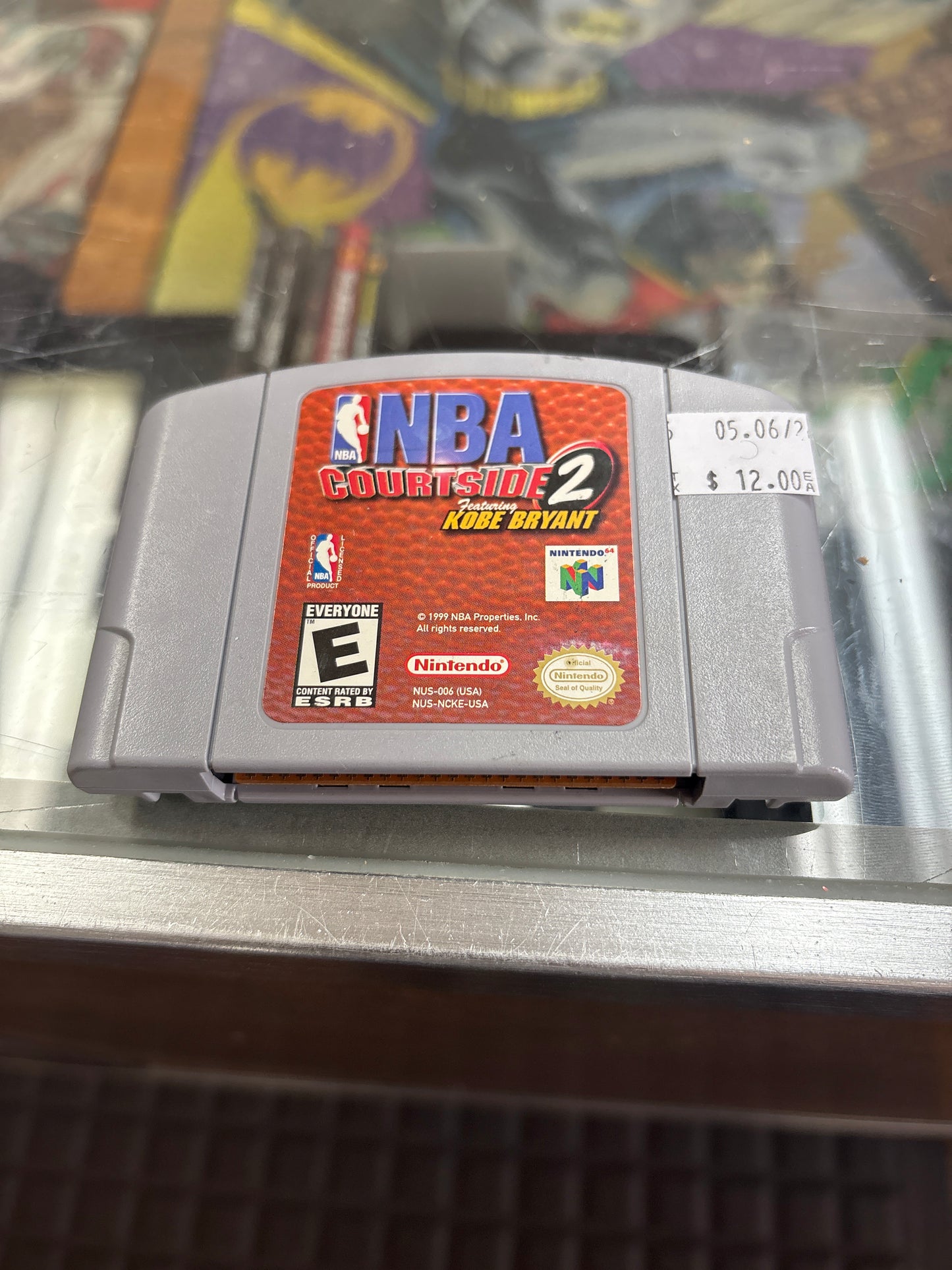 NBA courtside two featuring Kobe Bryant