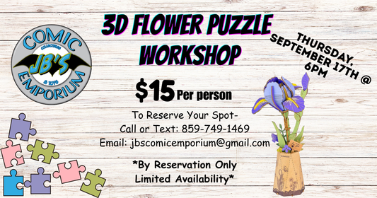 3D Flower Puzzle CLASS