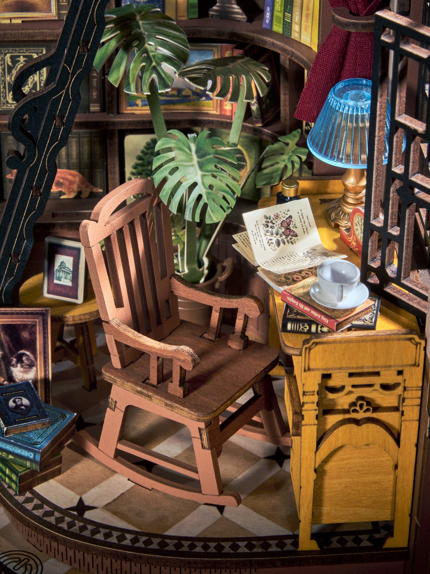 DIY Book Nook Kit: Silent Corner Study