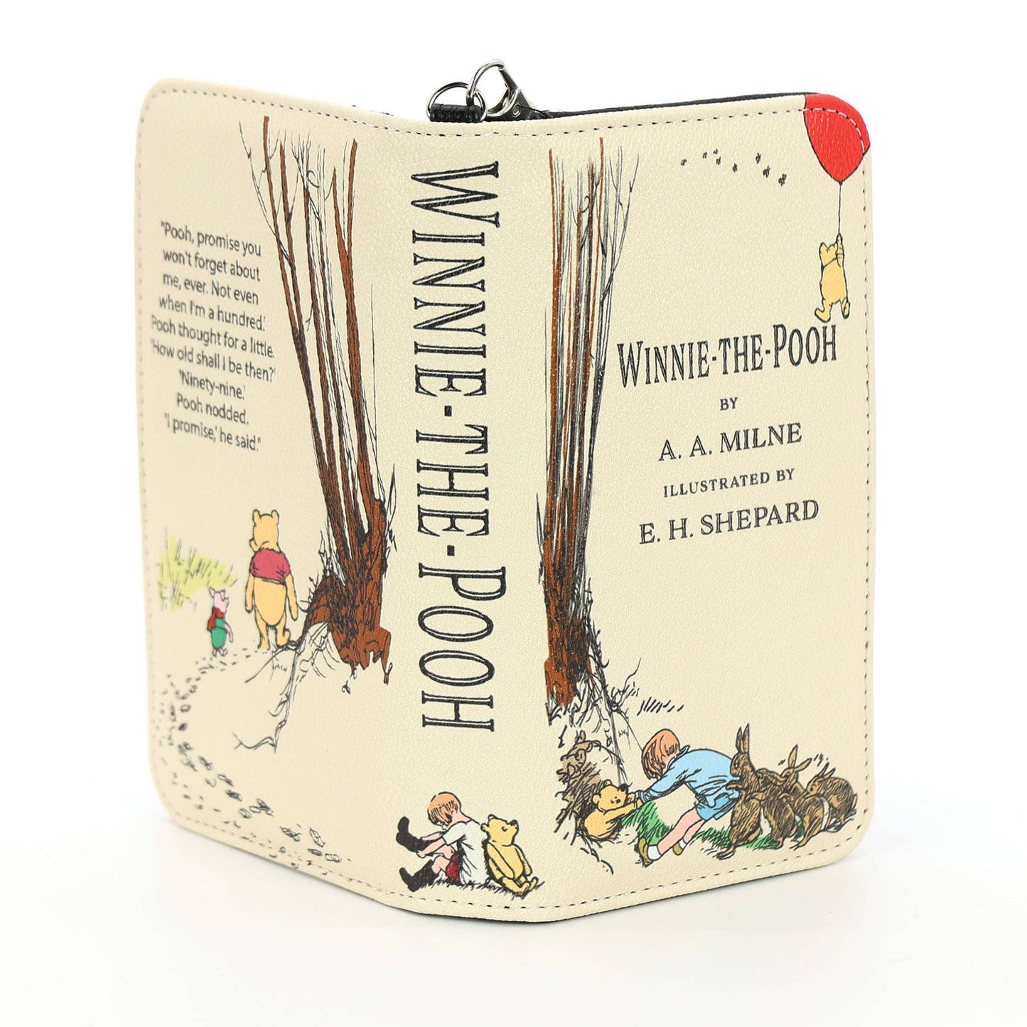 Winnie the Pooh Book Wallet: Green