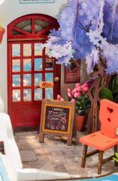 DIY Miniature House Kit: Sea Holiday Restaurant