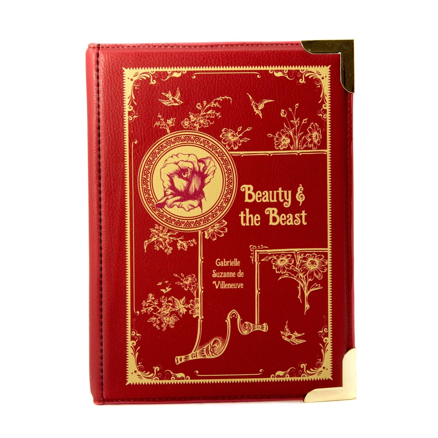 The Beauty and The Beast Book Crossbody Vegan Handbag: Small