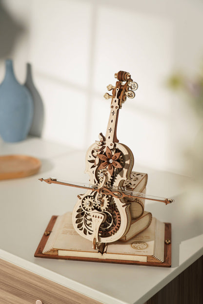 DIY Mechanical Music Box: Magic Cello