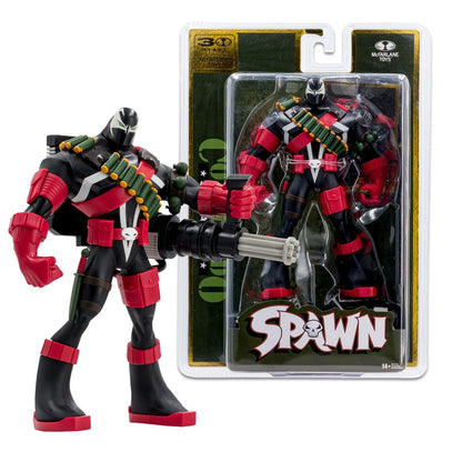 Spawn Wave 7 McFarlane Toys 30th Anniversary 7-Inch Scale Posed Figure: Commando Spawn
