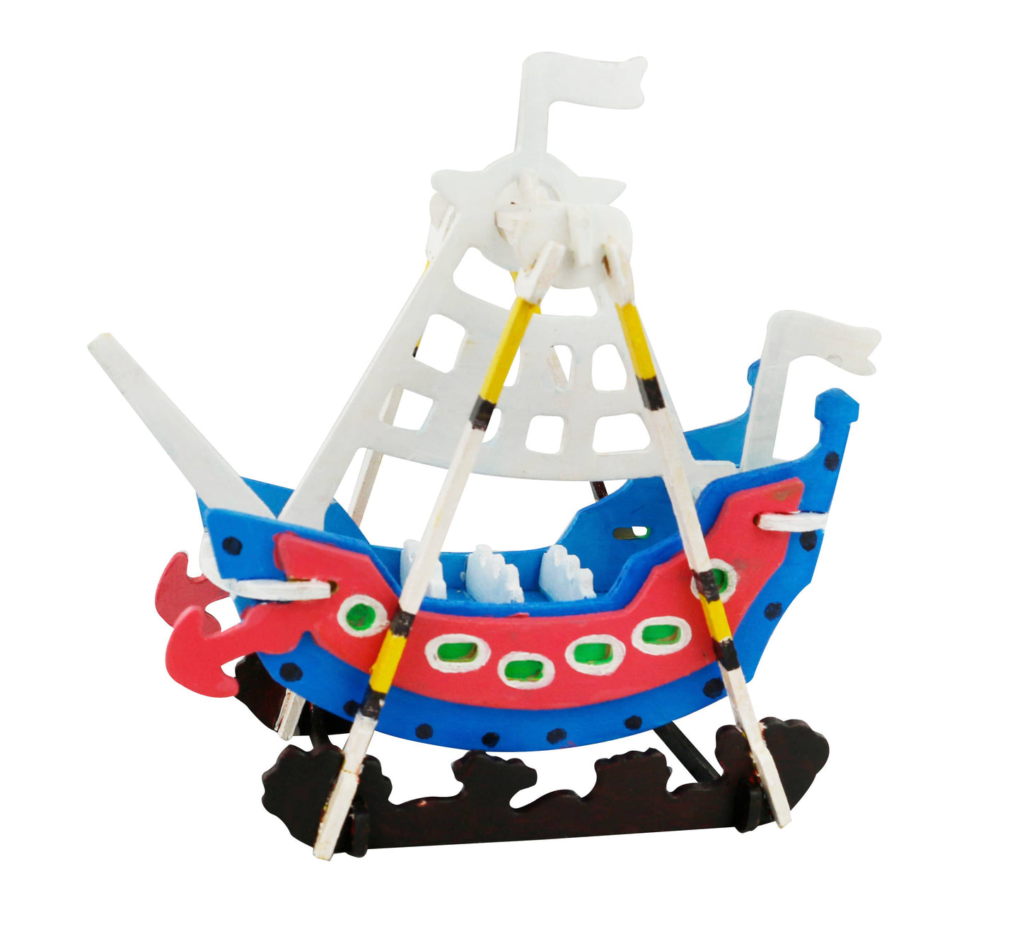 3D Wooden Puzzles (with paint) Kits: Peacock