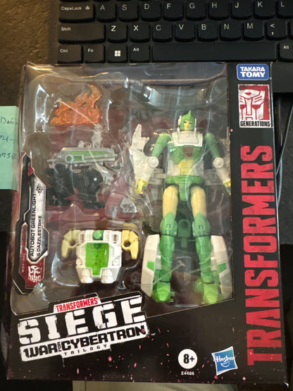 Transformers: WFC siege Greenlight and dazzle strike