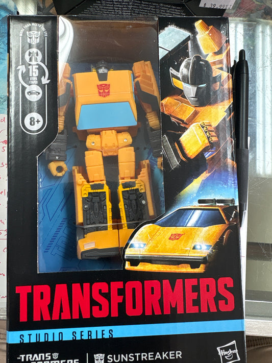 TRANSFORMERS STUDIO 86 SUNSTREAKER