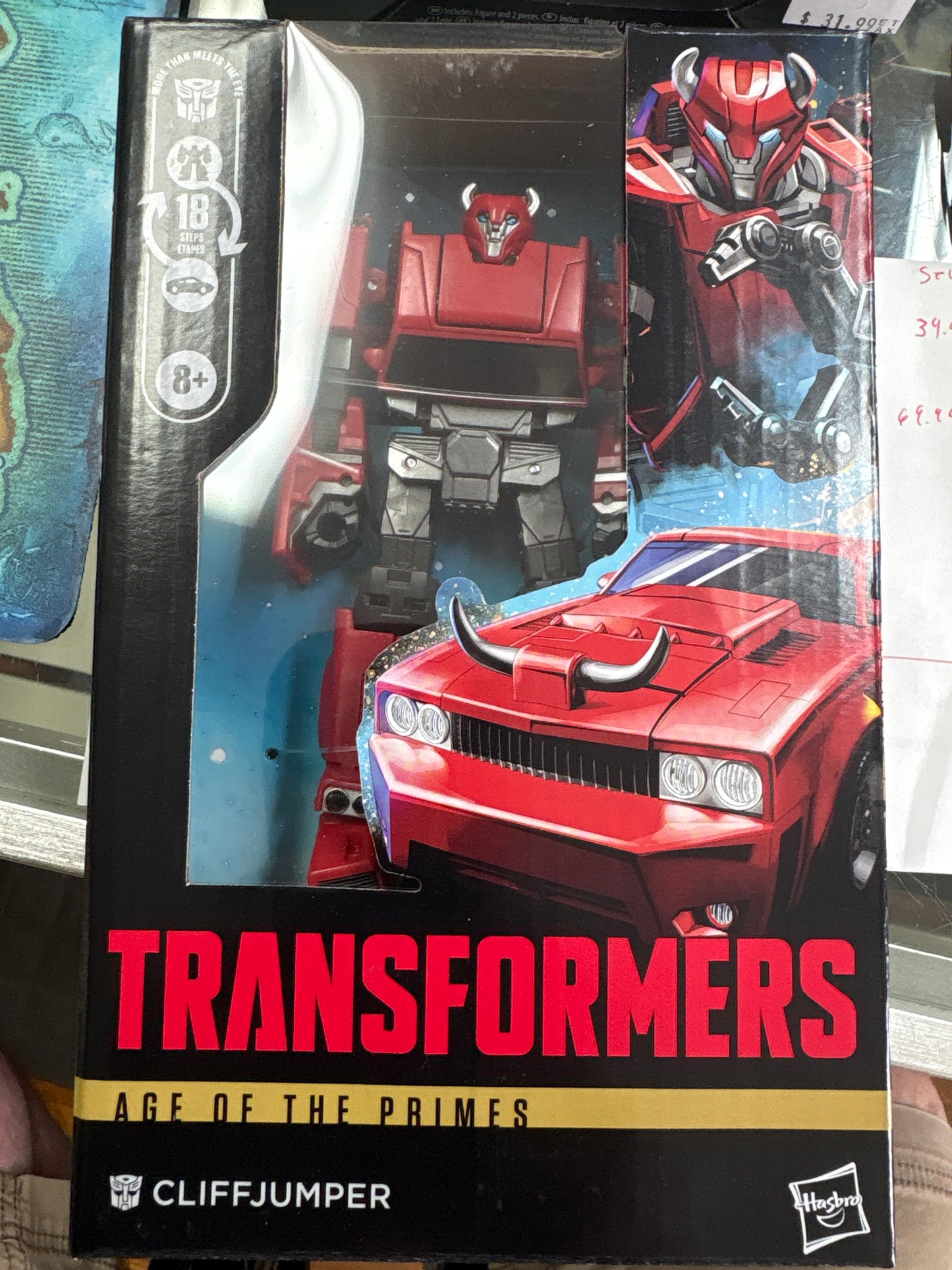 TRANSFORMERS AGE OF THE PRIMES CLIFFJUMPER