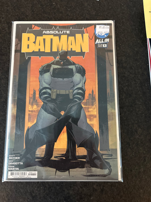 Absolute Batman #1 cover A