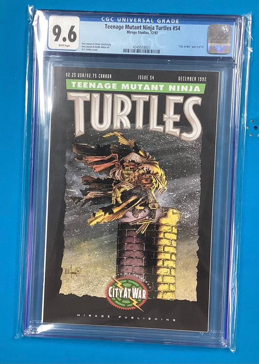 Teenage Mutant Ninja Turtles #54 CGC