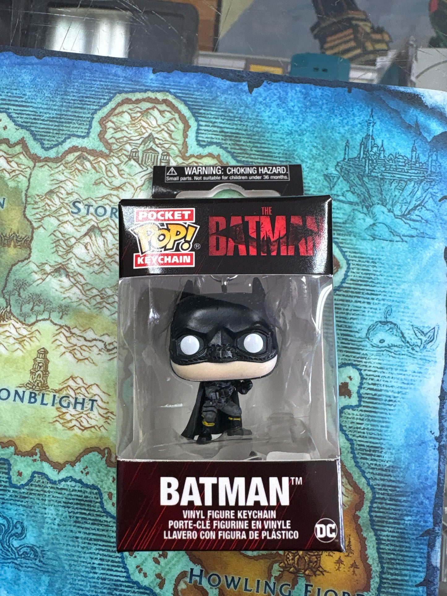 The BATMAN Pop! Key chain