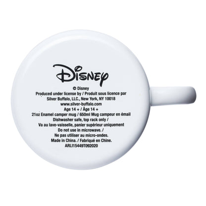 Lilo and Sitch Ohana Circle Text 21oz Enamel Camper Mug