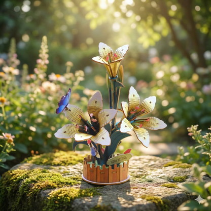 DIY Wooden Puzzle Kit - Lily Bloom Set