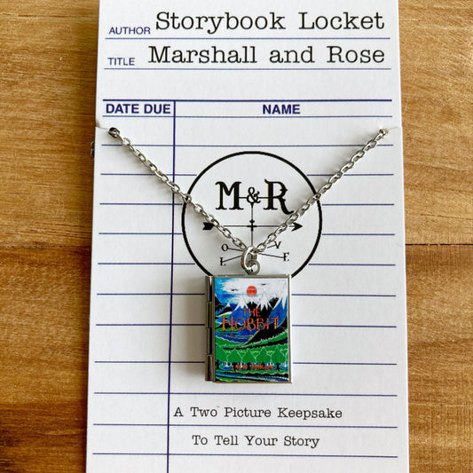 Book Locket The Hobbit: Stainless Steel
