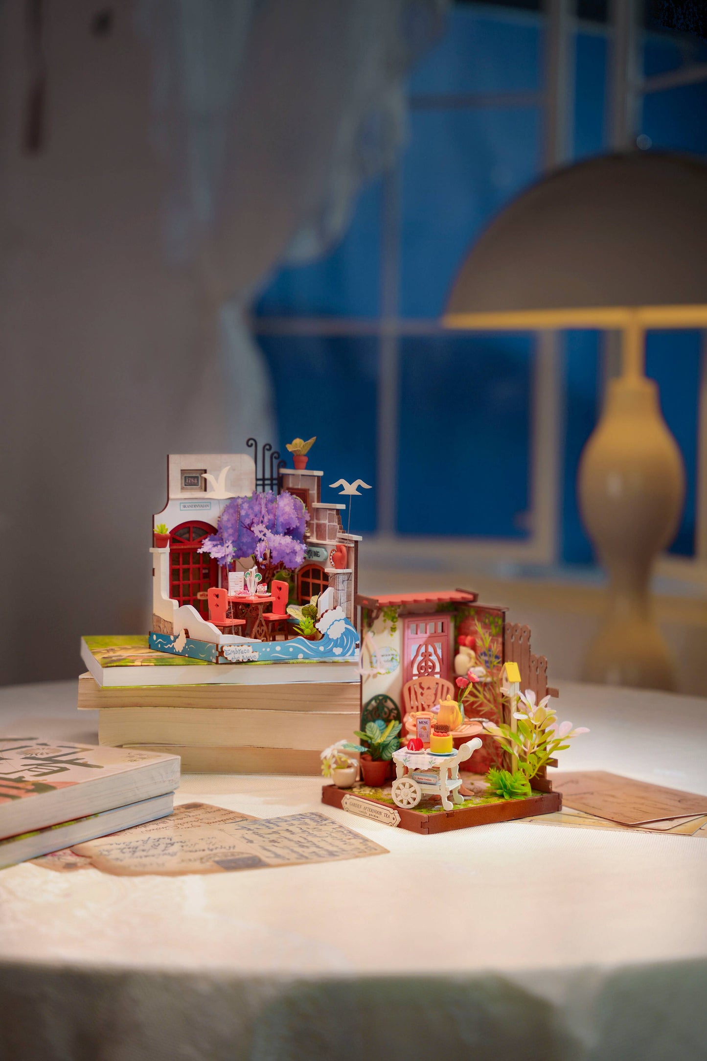 DIY Miniature House Kit: Sea Holiday Restaurant