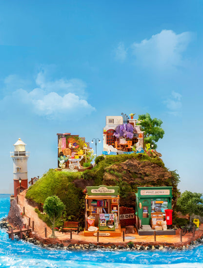 DIY Miniature House Kit: Sea Holiday Restaurant